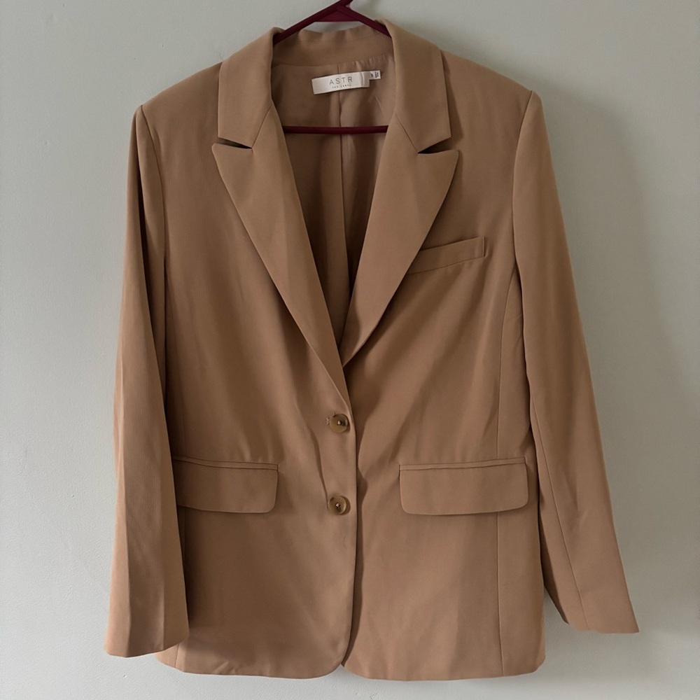 Astr Tan Women's Blazer size medium